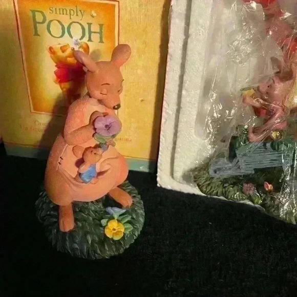 Vintage The Disney Store Simply Pooh Figurines NIB Lot of 3 - Picture 2 of 5
